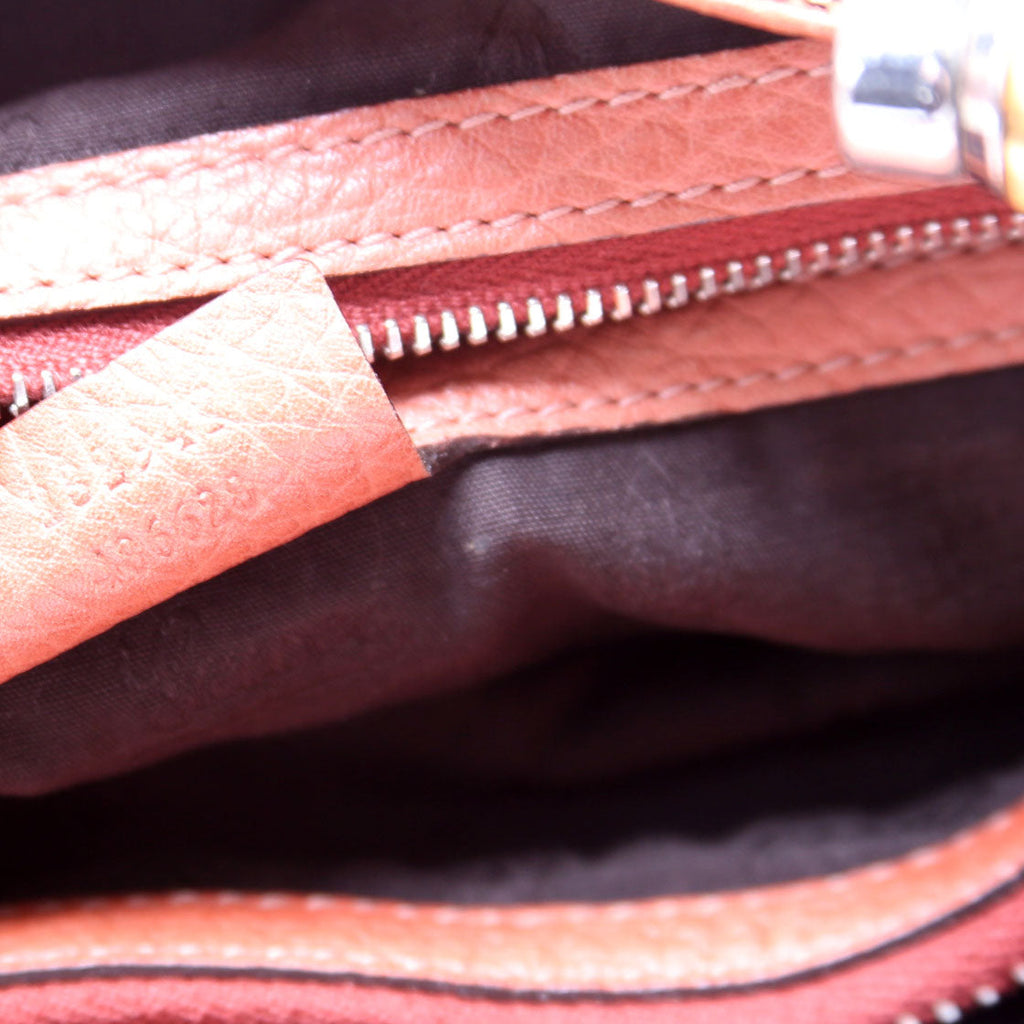 232947 GG Canvas Bamboo Tote