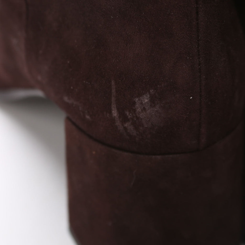 Suede Knee High Boots Size 37 Brown