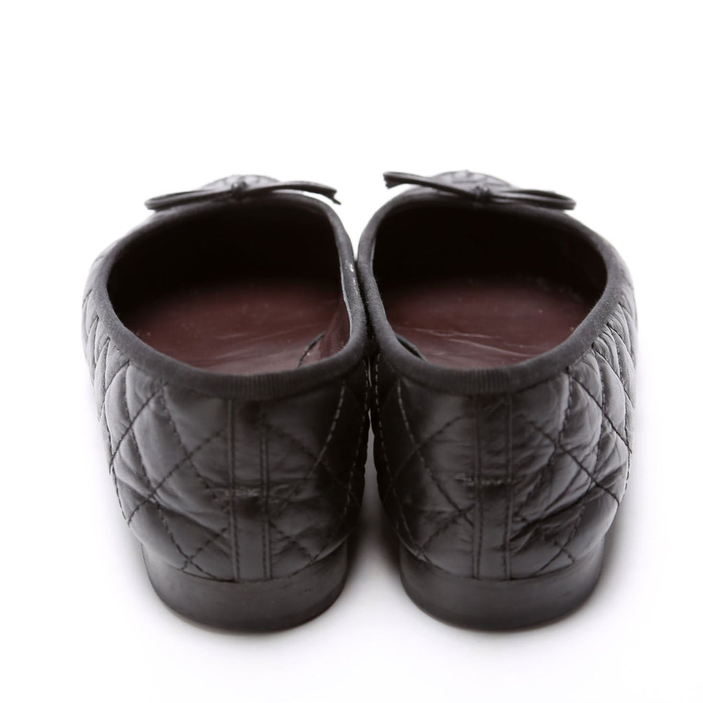 Cap Toe Ballet Flats Size 37