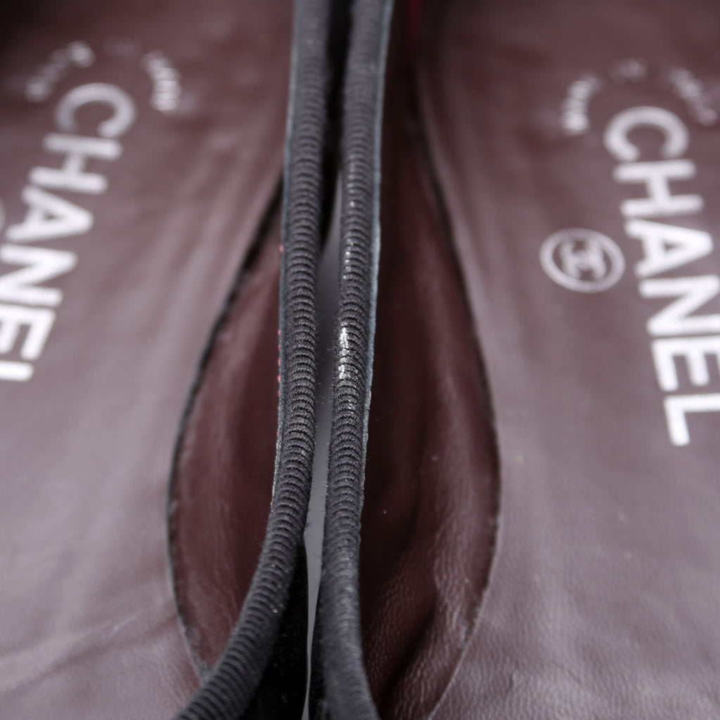 Cap Toe Ballet Flats Size 37