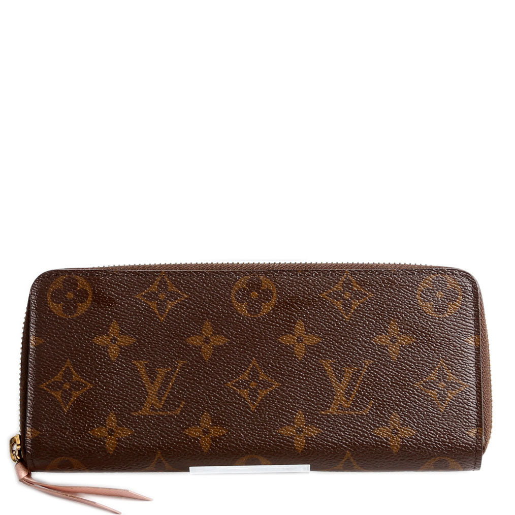 Clemence Wallet Monogram Pink