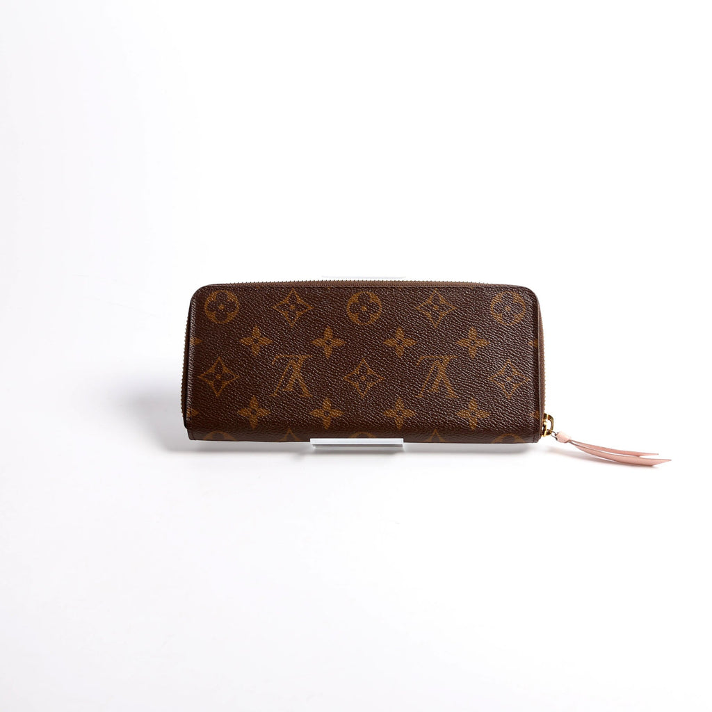 Clemence Wallet Monogram Pink