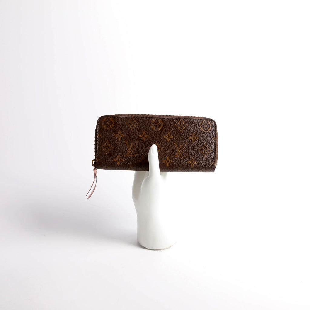 Clemence Wallet Monogram Pink