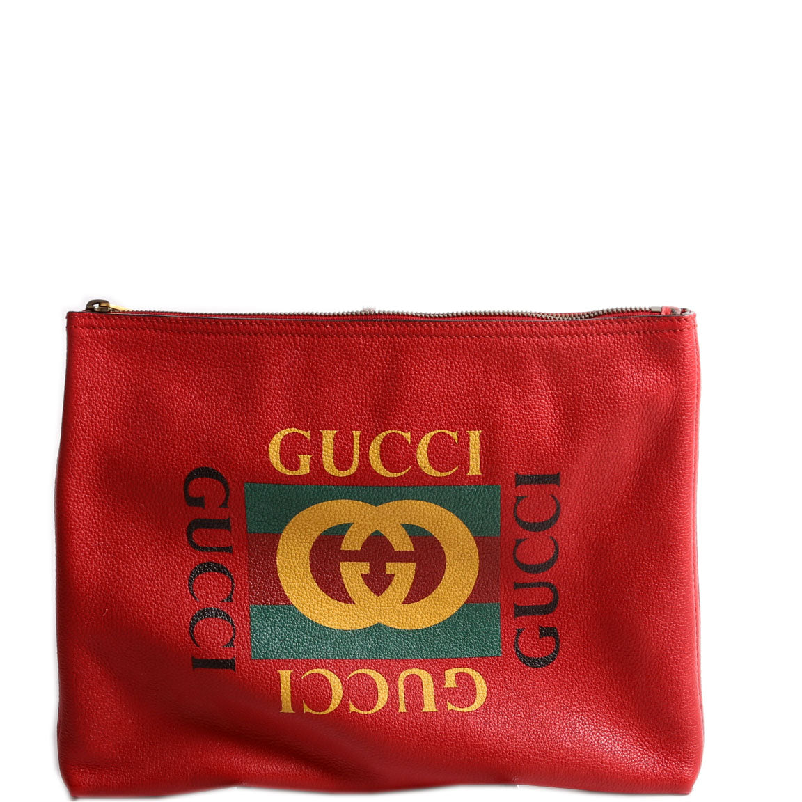 500981 Retro Logo Portfolio Clutch