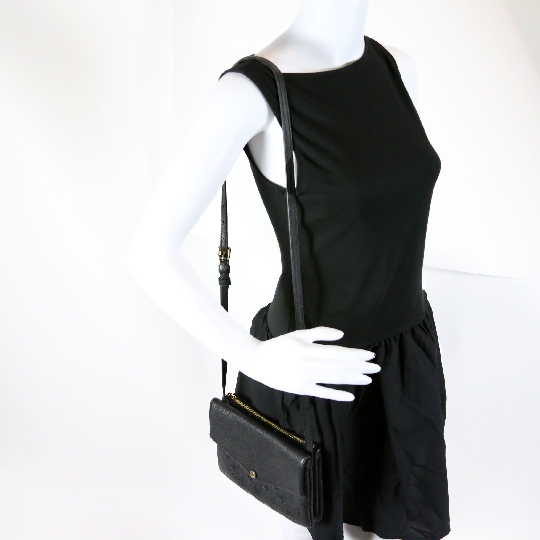 Twice Bag Empreinte Black