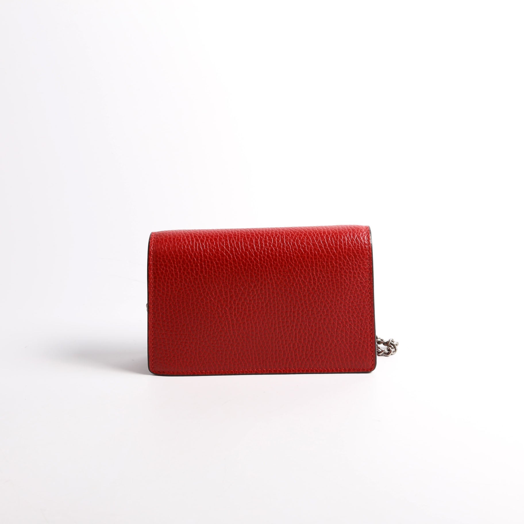 476432 Dionysus Leather Super Mini Red