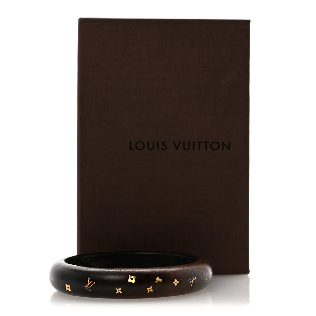 Louis Vuitton Tiger Wood Brass Sylvania Bangle
