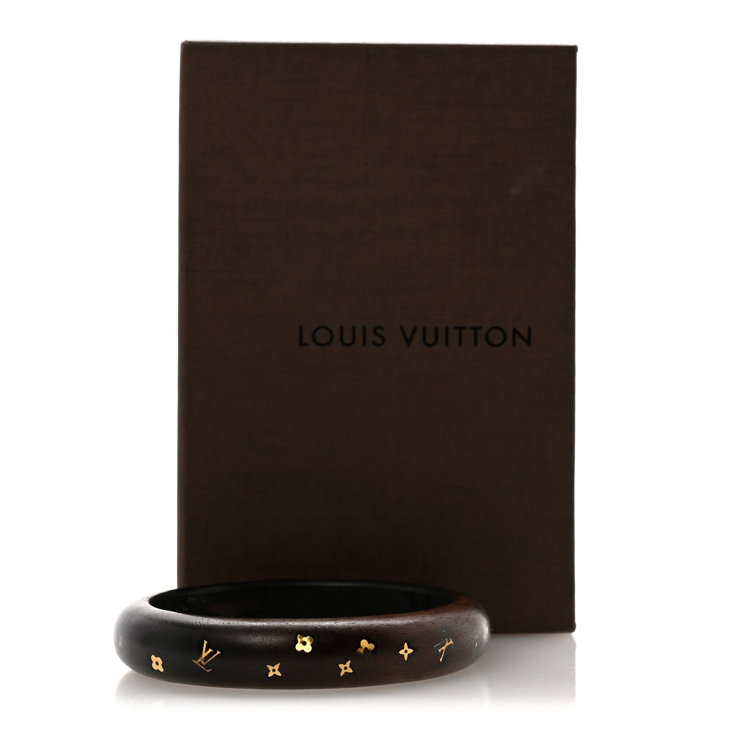 Louis Vuitton Tiger Wood Brass Sylvania Bangle