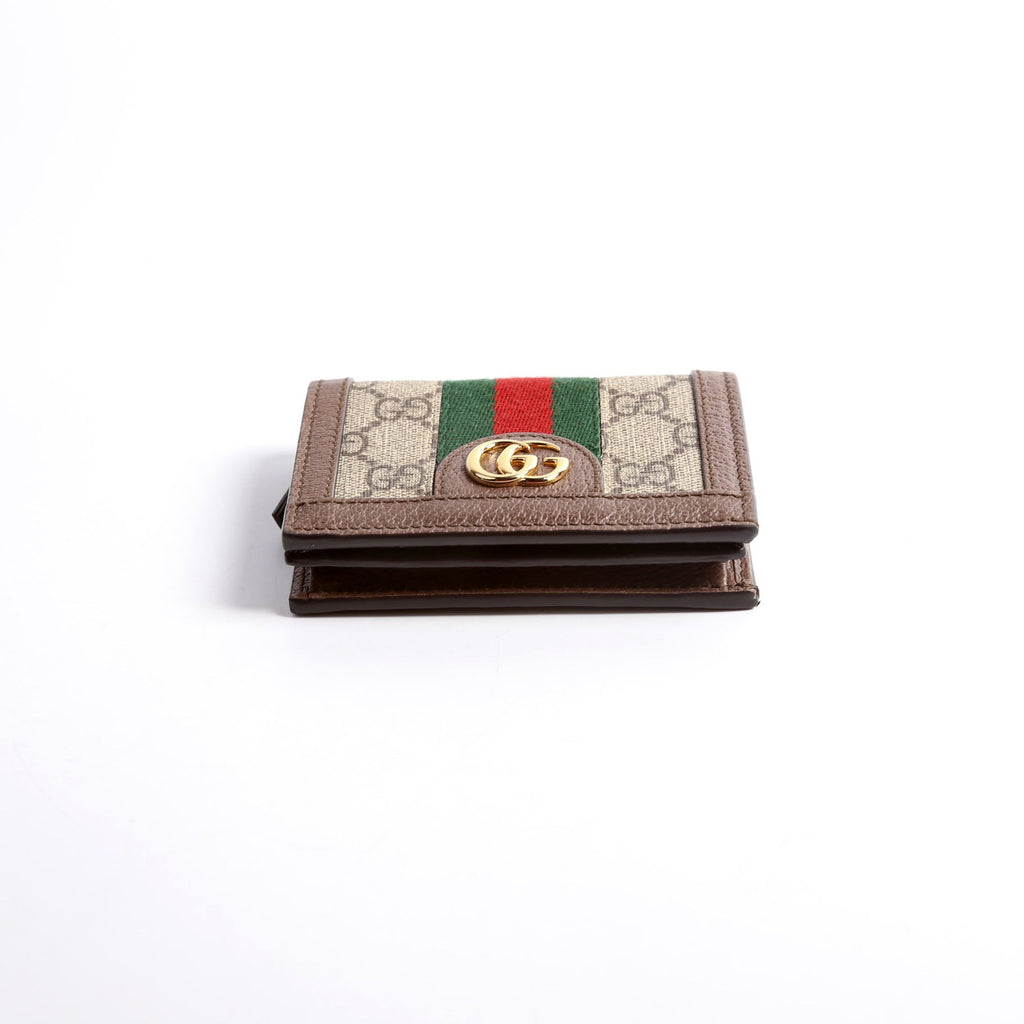 523155 Ophidia GG Card Case Wallet