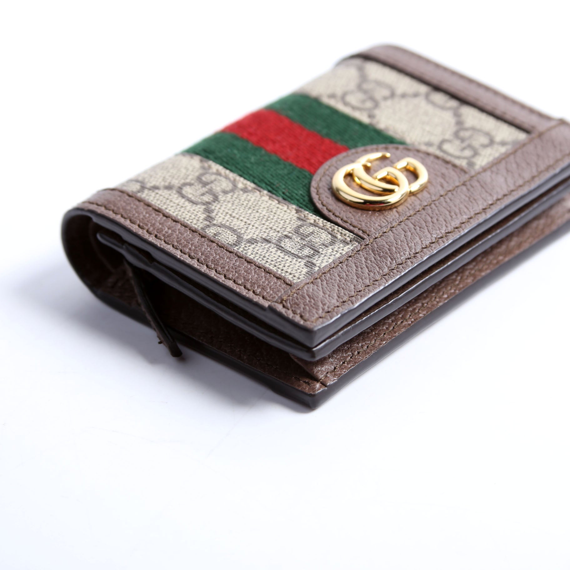 523155 Ophidia GG Card Case Wallet