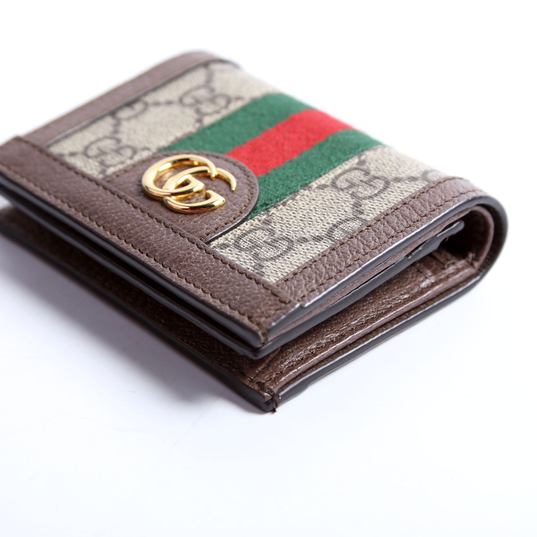 523155 Ophidia GG Card Case Wallet