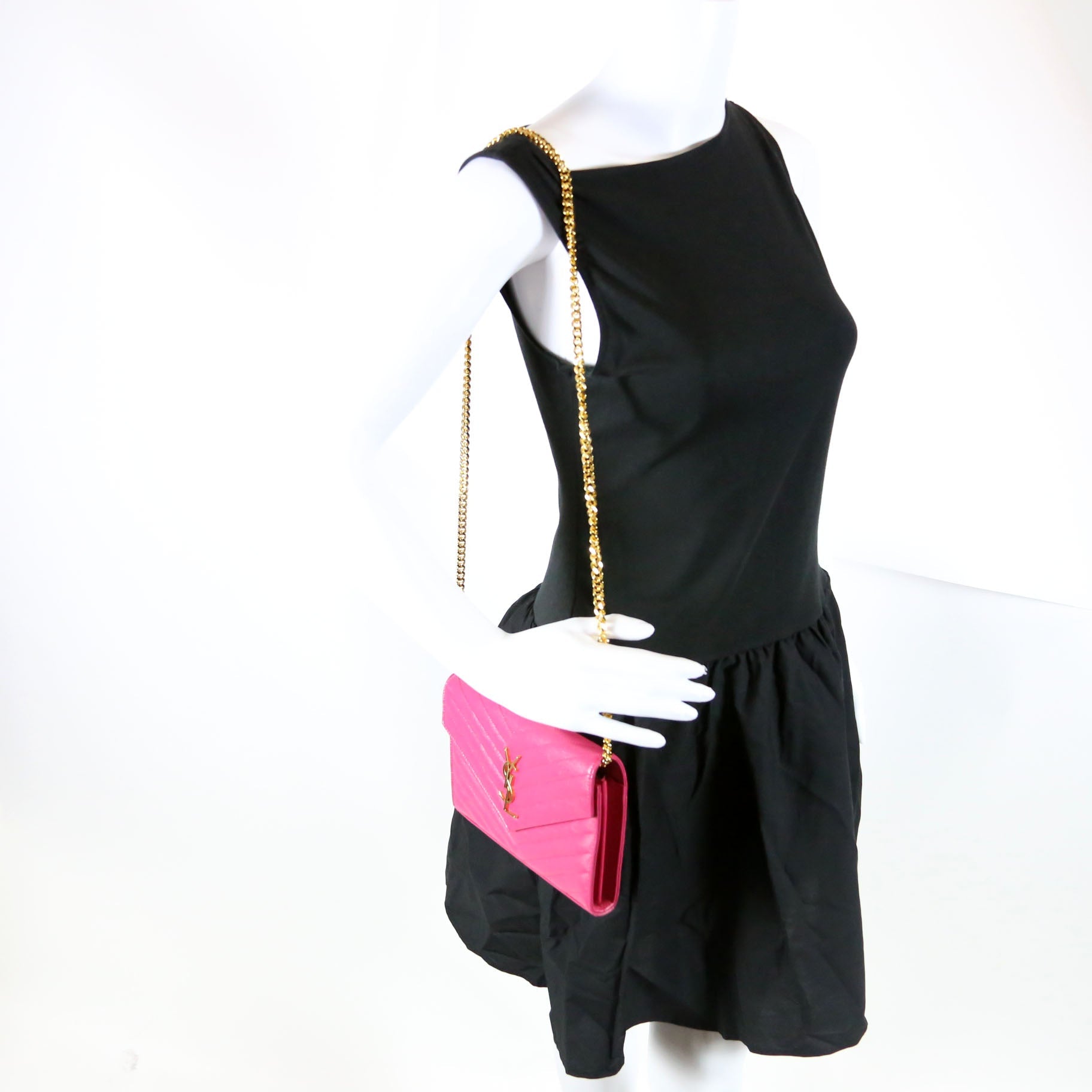 Grain De Chain Wallet 377828 Pink