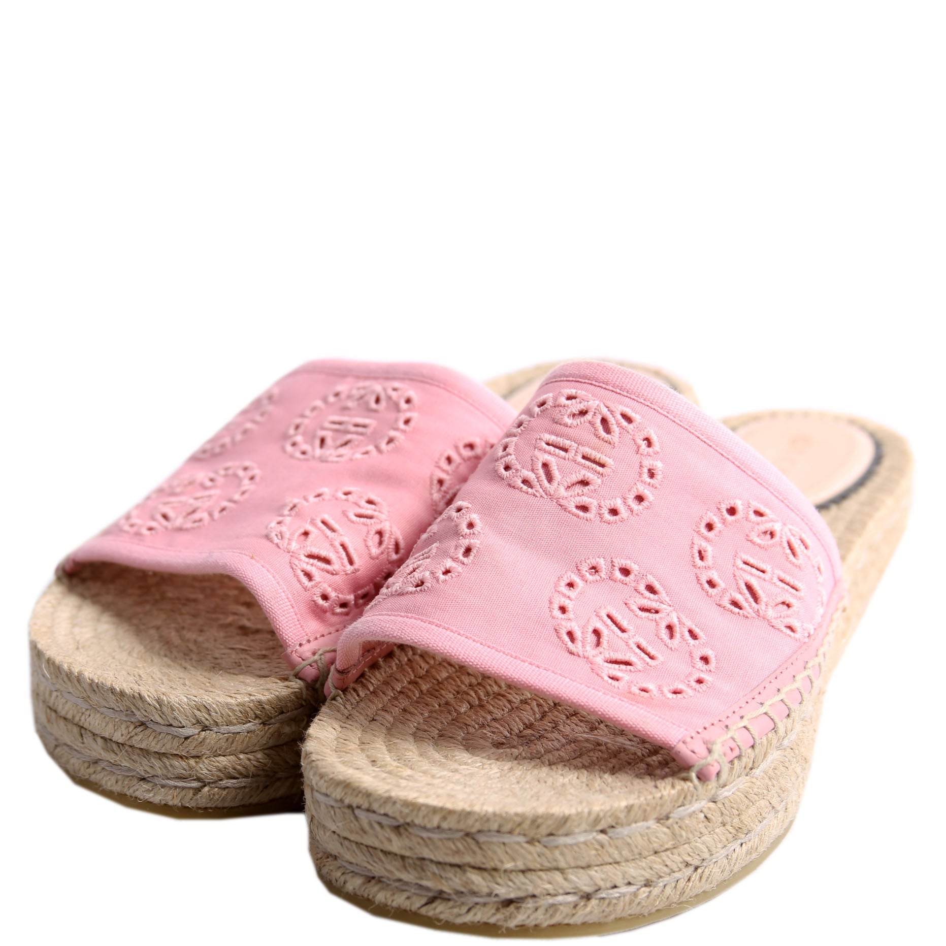 Interlocking G Damita Espadrilles Size 36 Pink