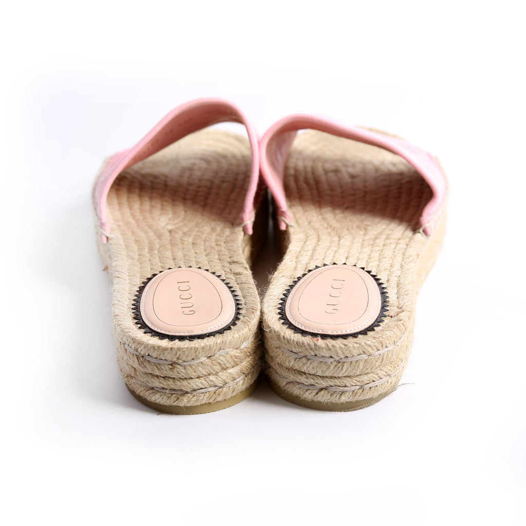 Interlocking G Damita Espadrilles Size 36 Pink