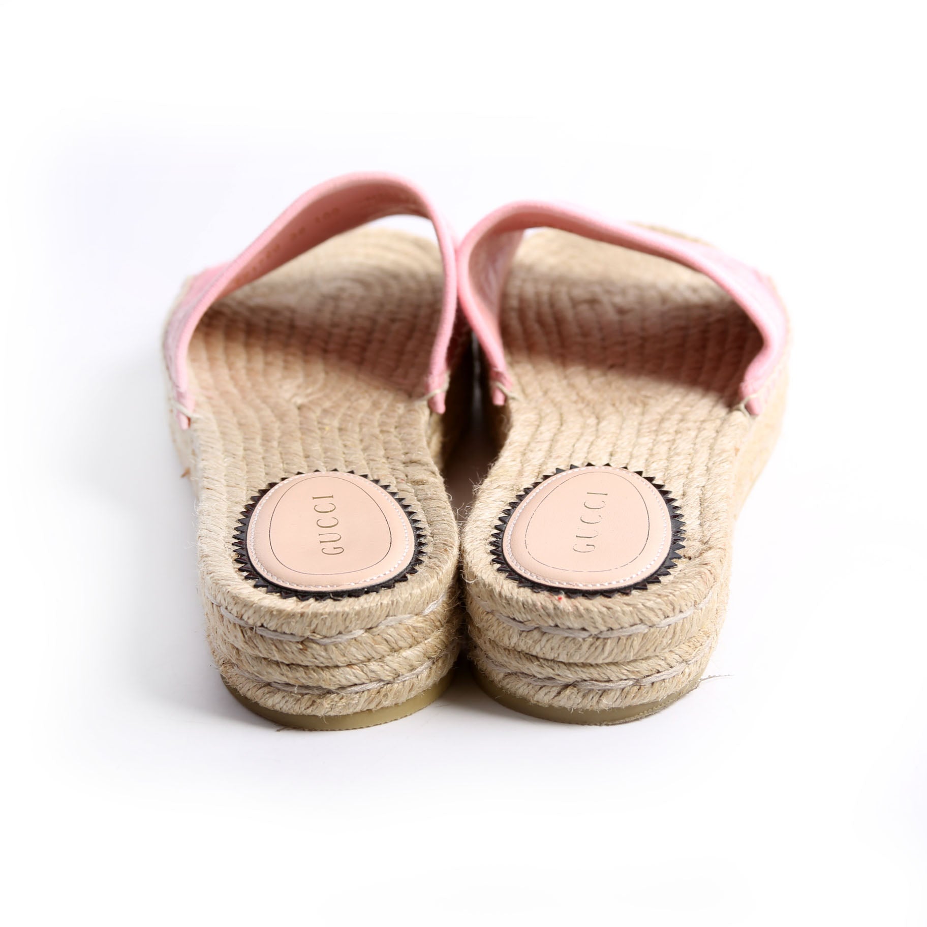 Interlocking G Damita Espadrilles Size 36 Pink