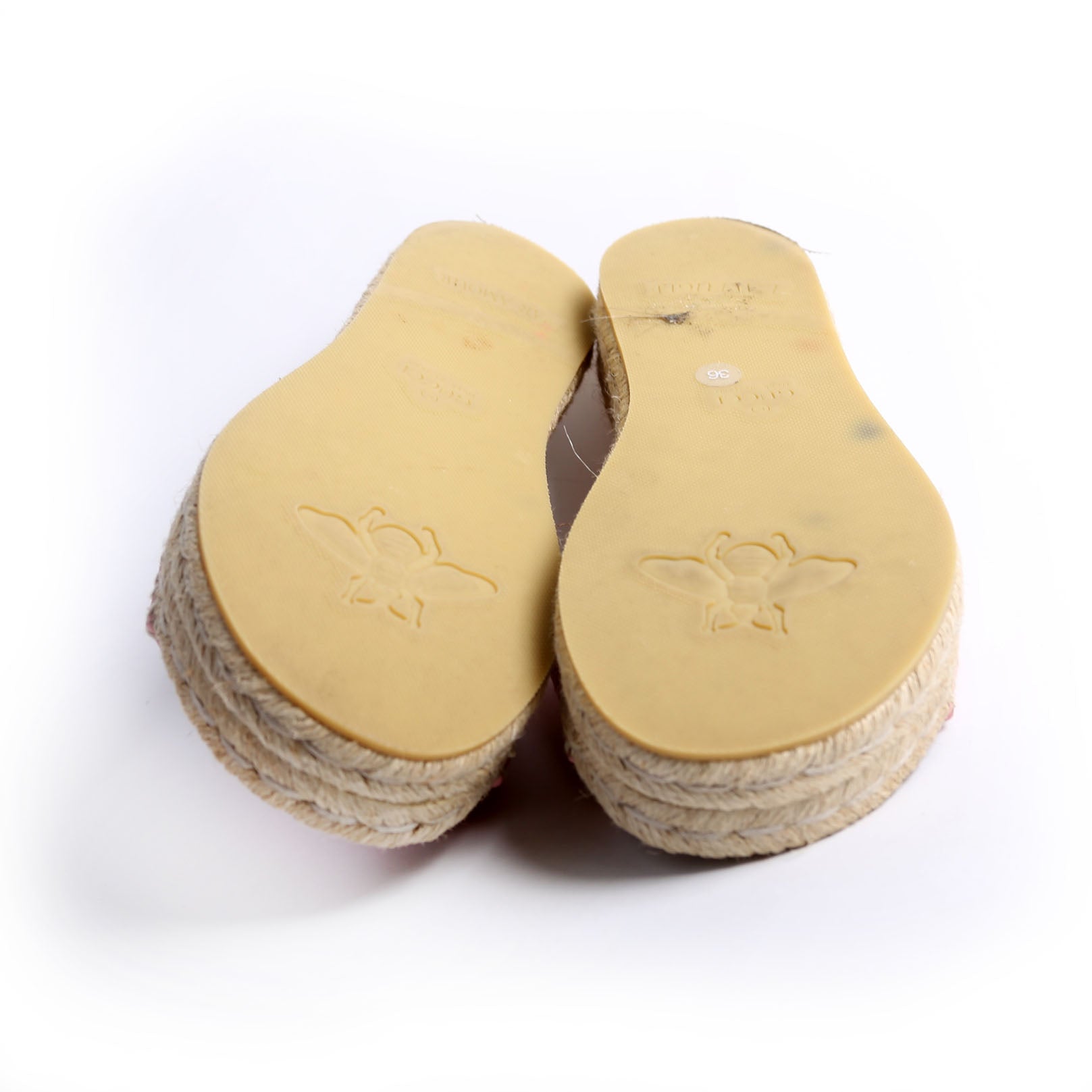 Interlocking G Damita Espadrilles Size 36 Pink