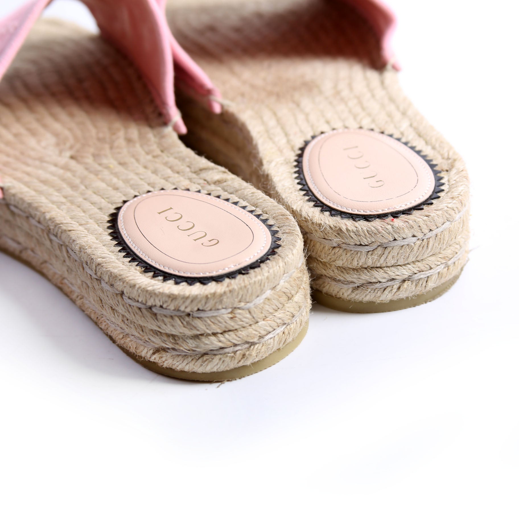 Interlocking G Damita Espadrilles Size 36 Pink