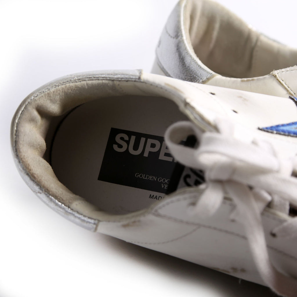Superstar Sneakers Size 36 White/Blue