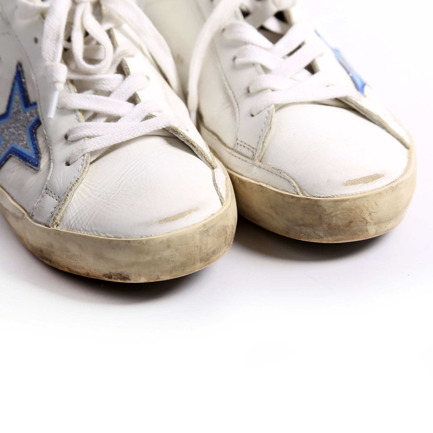 Superstar Sneakers Size 36 White/Blue