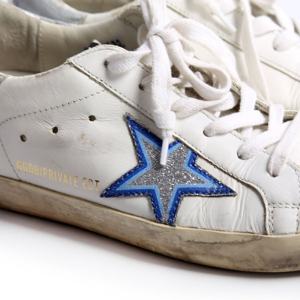 Superstar Sneakers Size 36 White/Blue