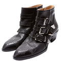 Susanna Studded Ankle Boots Size 37 Black