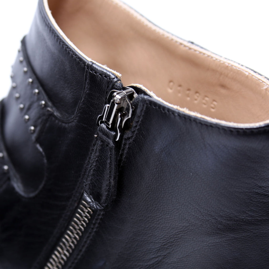 Susanna Studded Ankle Boots Size 37 Black
