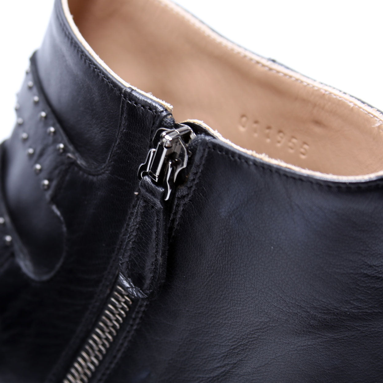 Susanna Studded Ankle Boots Size 37 Black