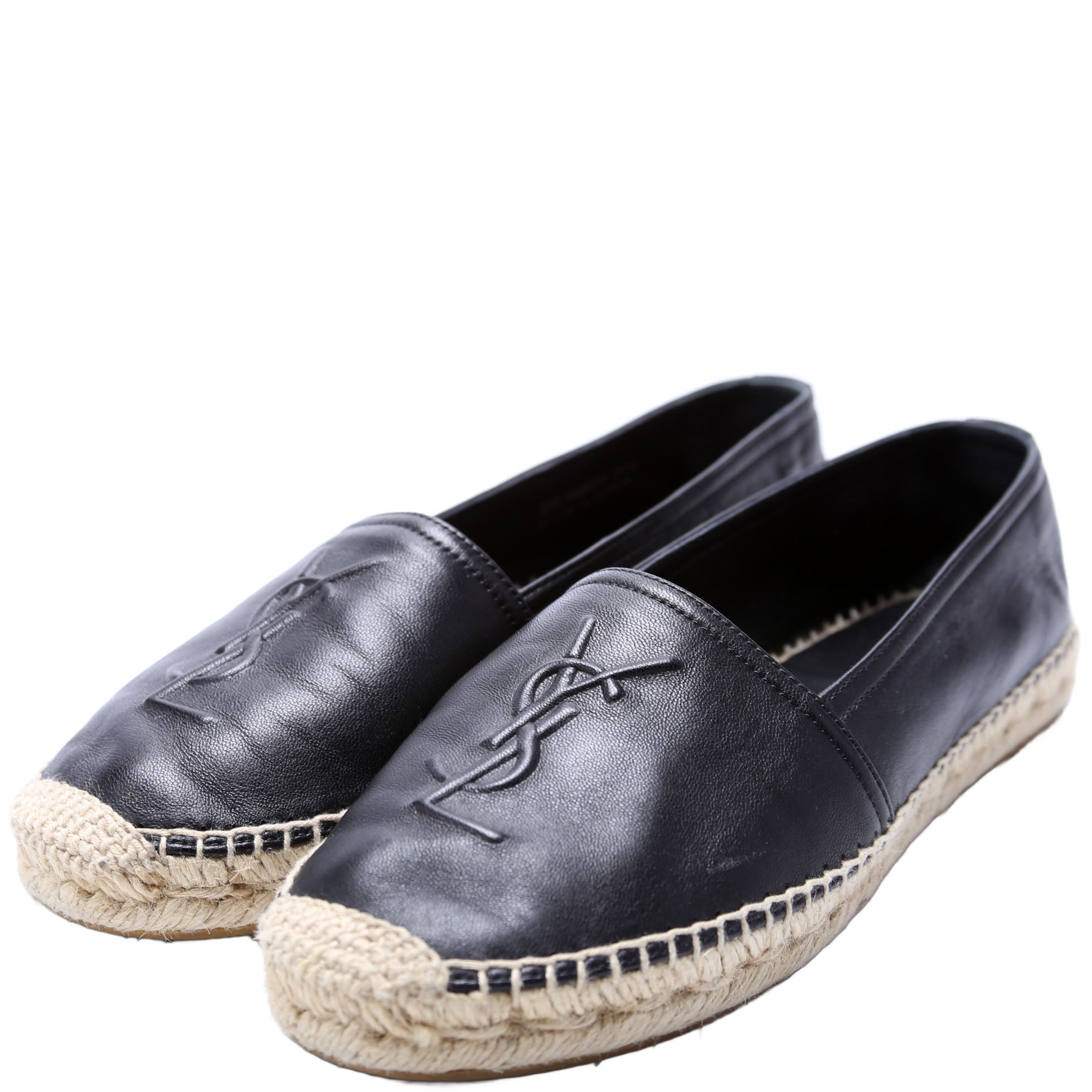 Logo Espadrilles Size 37.5 Black