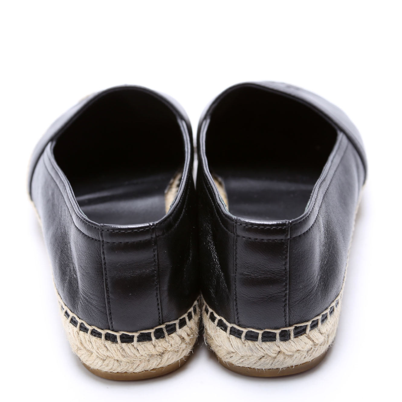Logo Espadrilles Size 37.5 Black