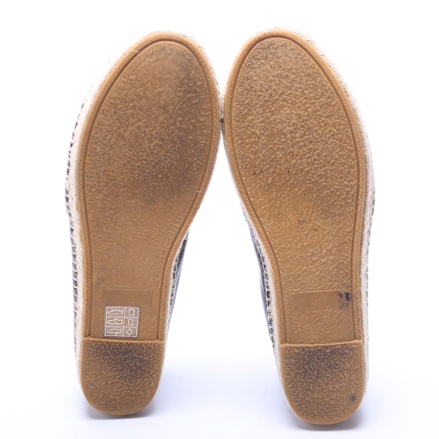 Logo Espadrilles Size 37.5 Black
