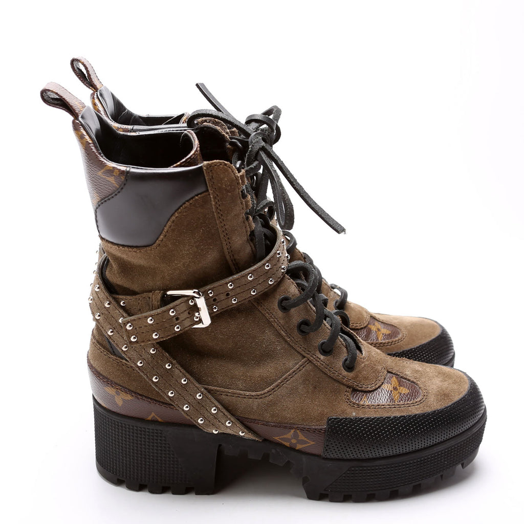 Star Trail Ankle Boots Studded Size 37 Gray