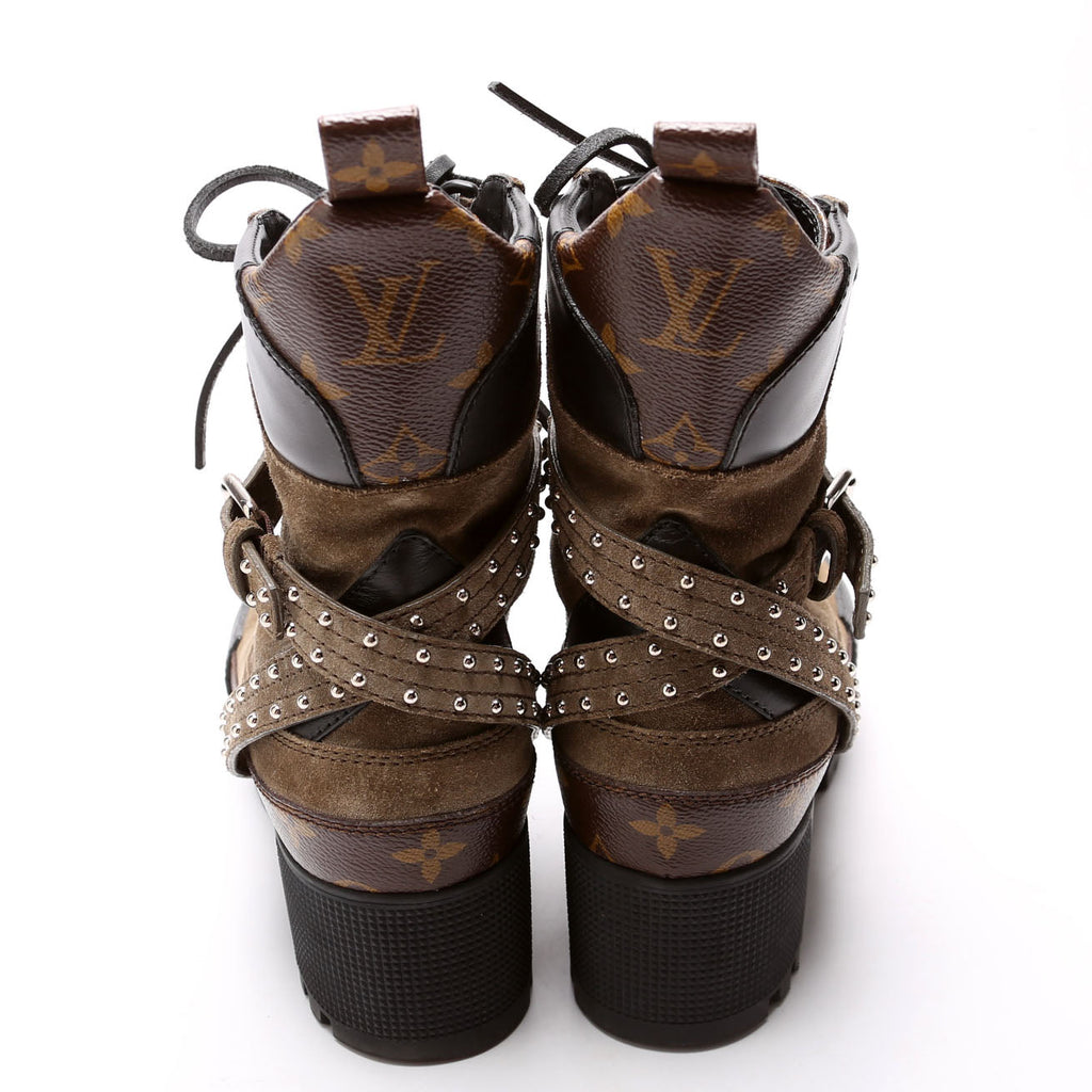 Star Trail Ankle Boots Studded Size 37 Gray