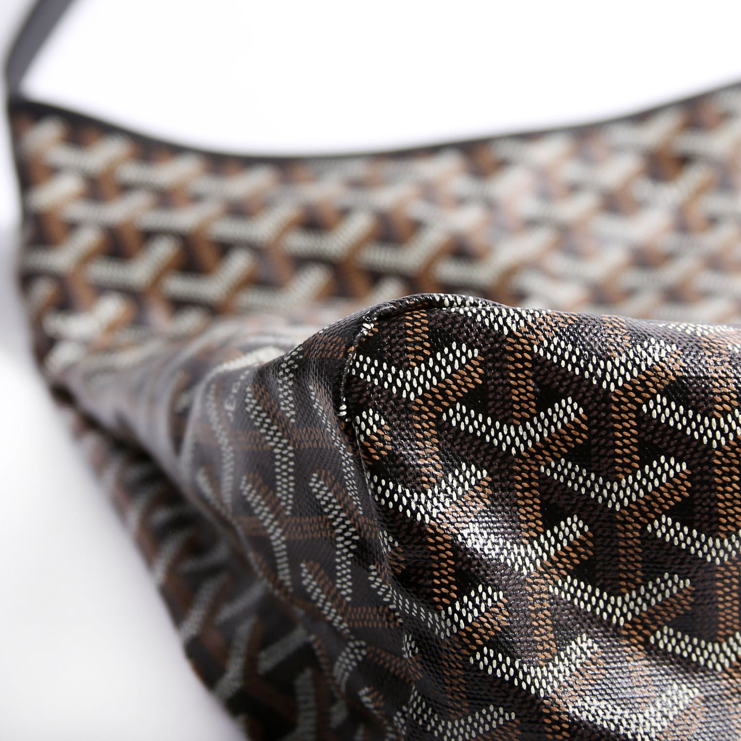 Boheme Hobo Goyardine Black/Brown