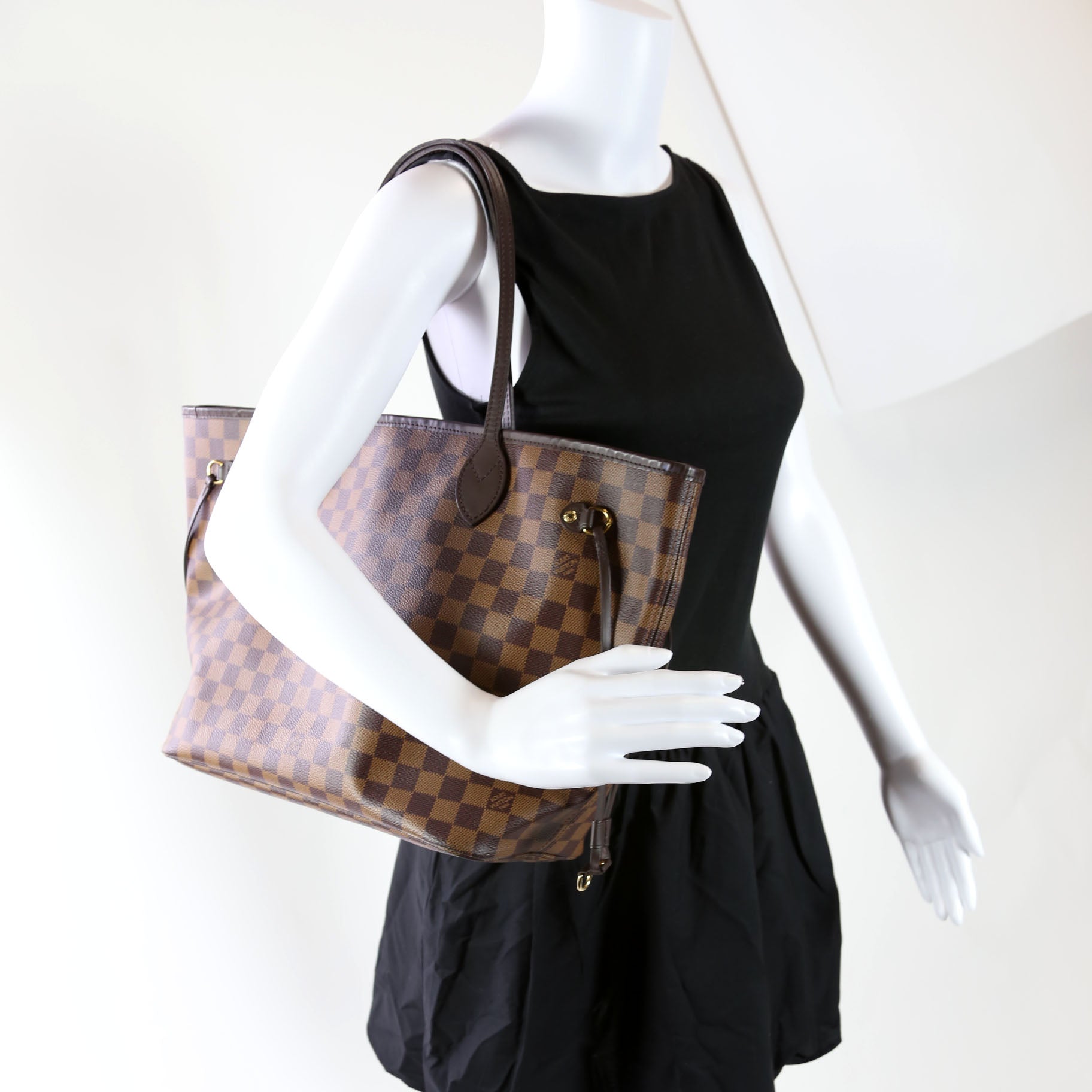Neverfull MM Damier Ebene