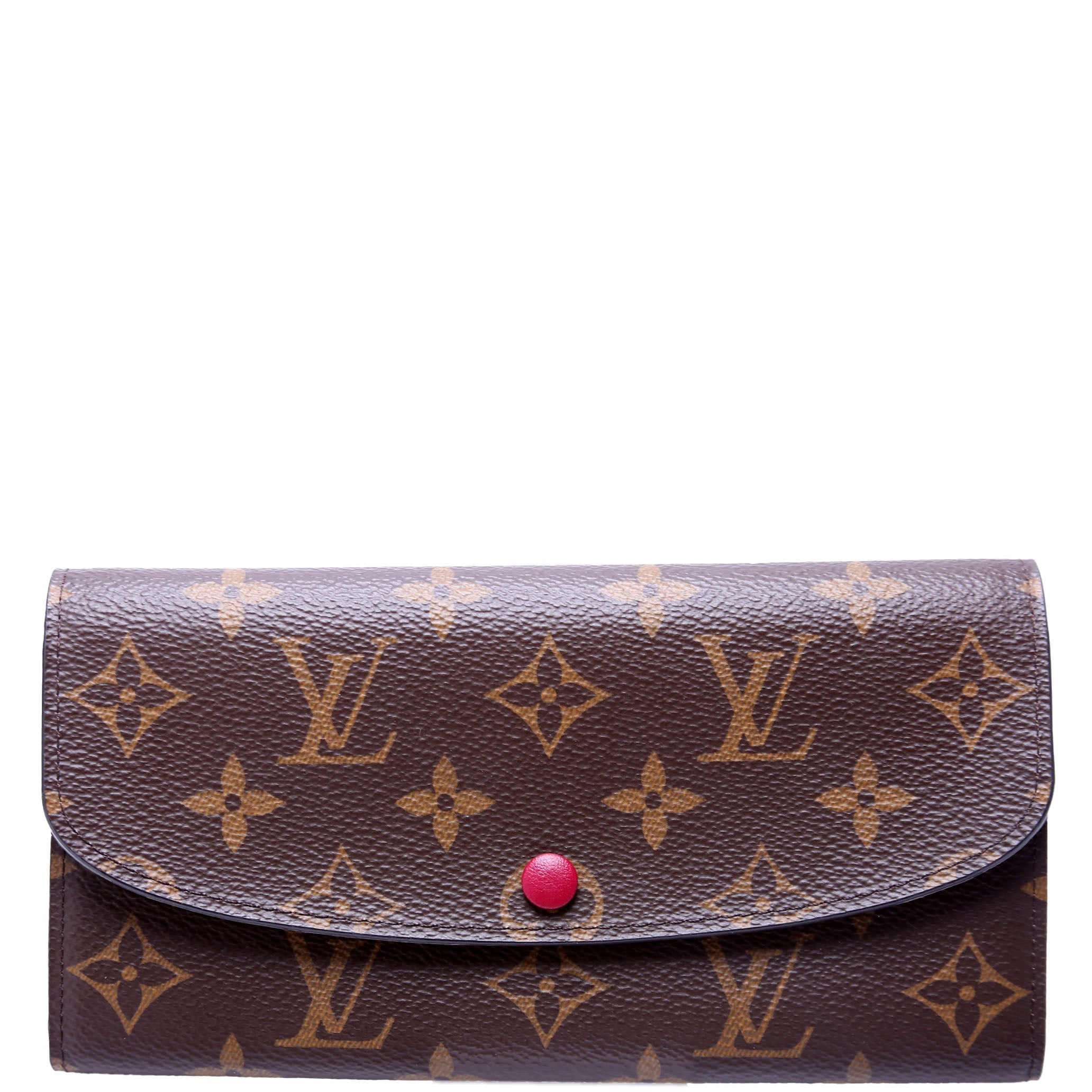 Emilie Wallet Monogram Newer Berry