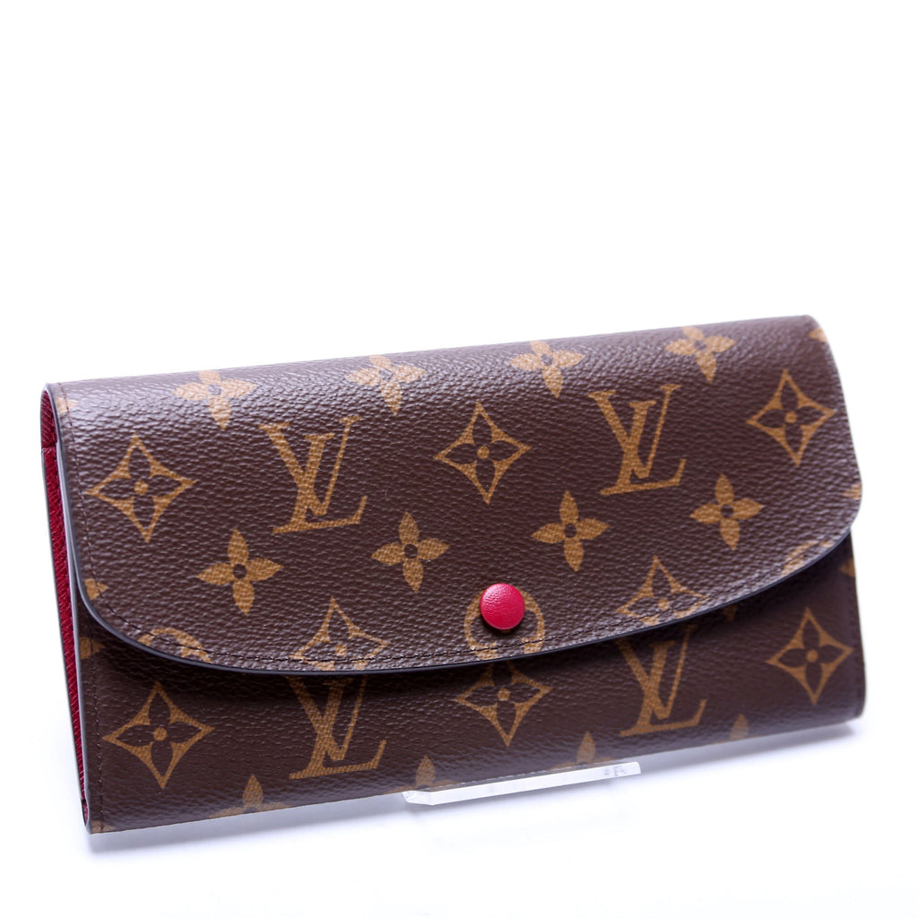 Emilie Wallet Monogram Newer Berry