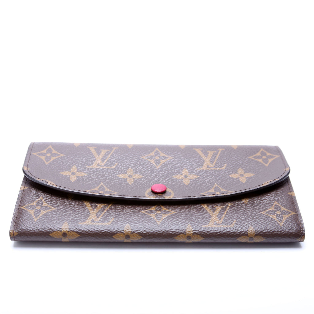 Emilie Wallet Monogram Newer Berry