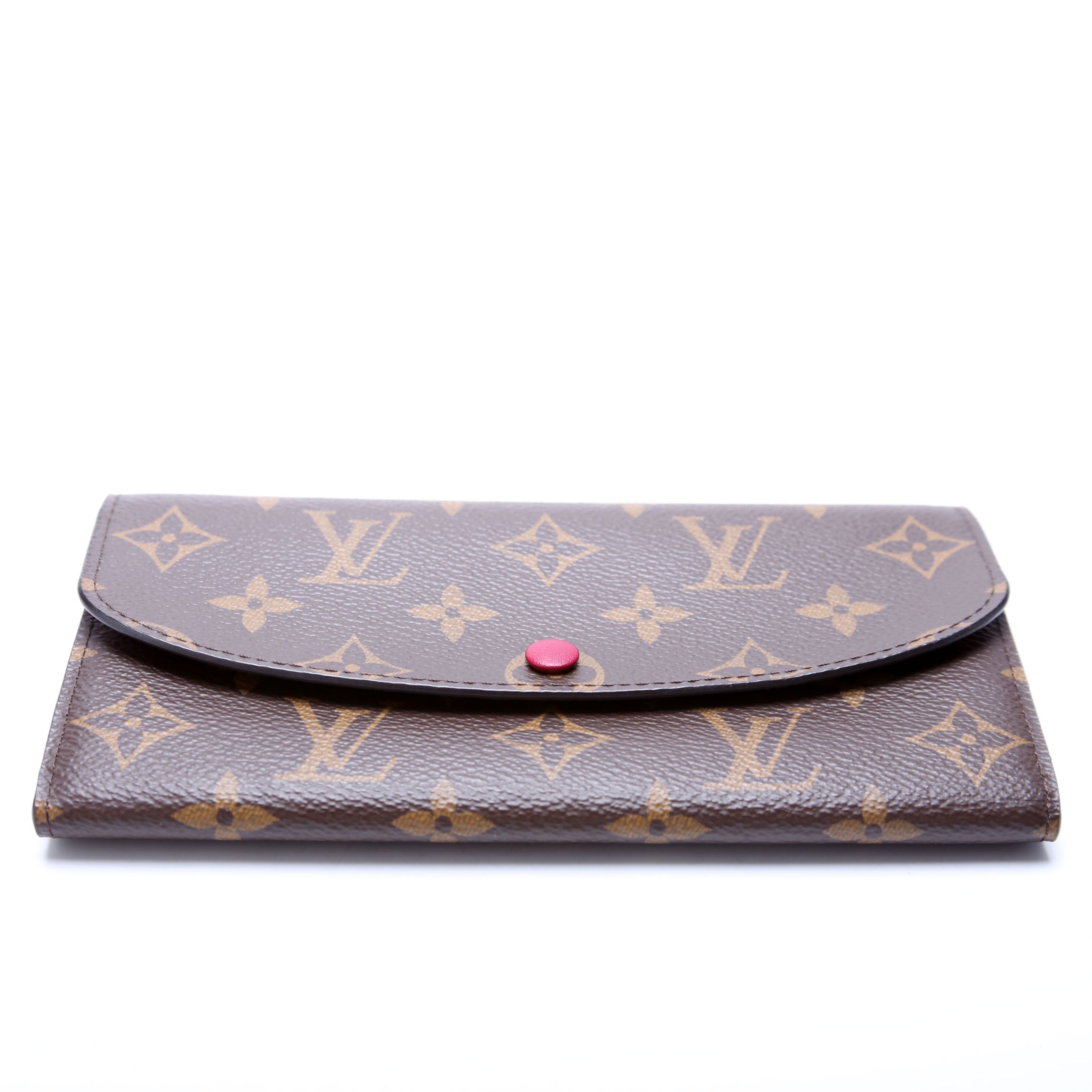 Emilie Wallet Monogram Newer Berry