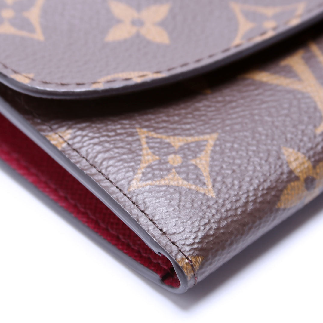 Emilie Wallet Monogram Newer Berry