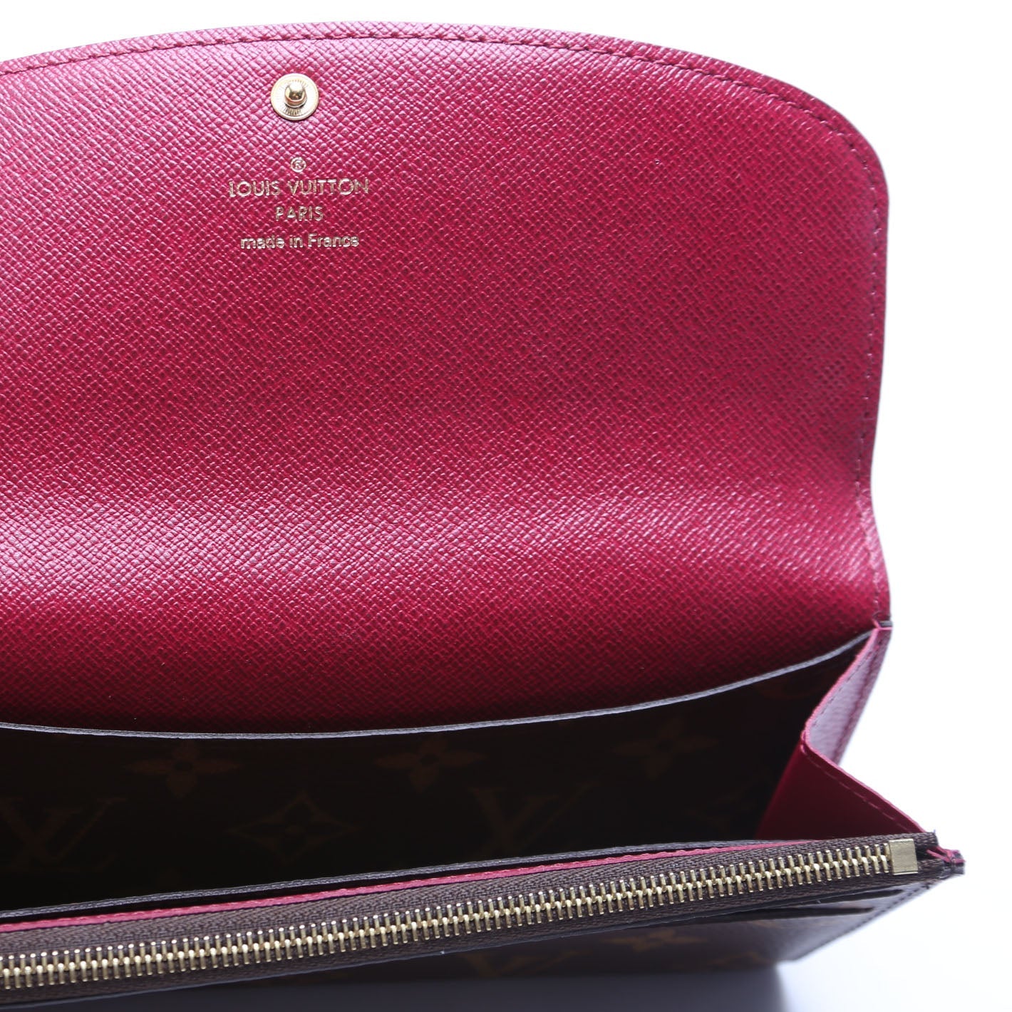 Emilie Wallet Monogram Newer Berry