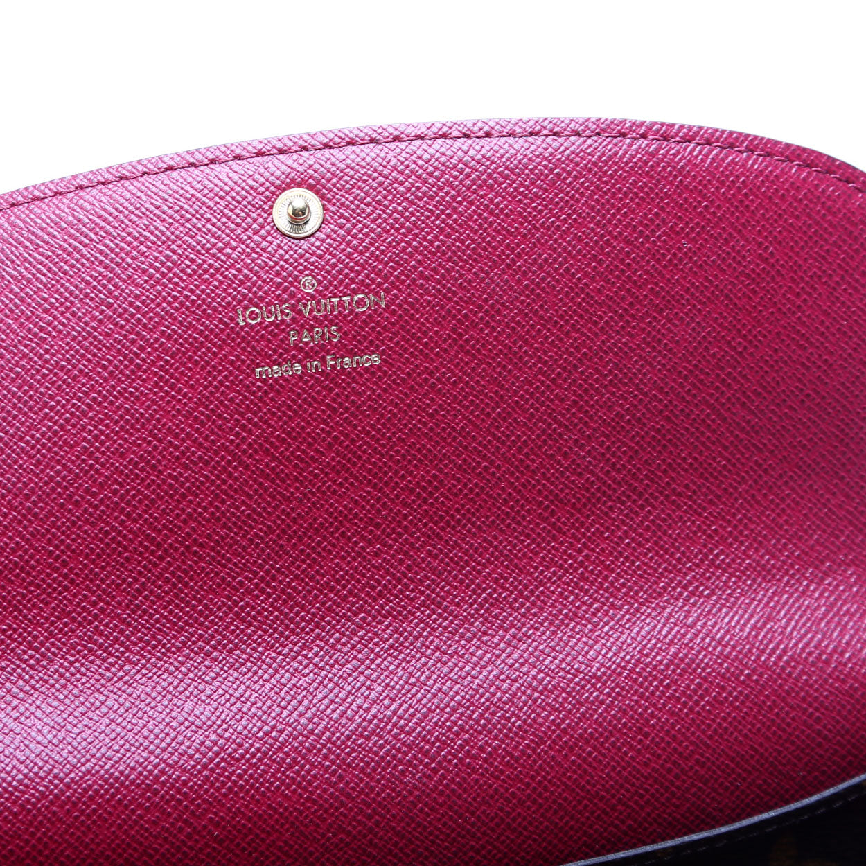 Emilie Wallet Monogram Newer Berry