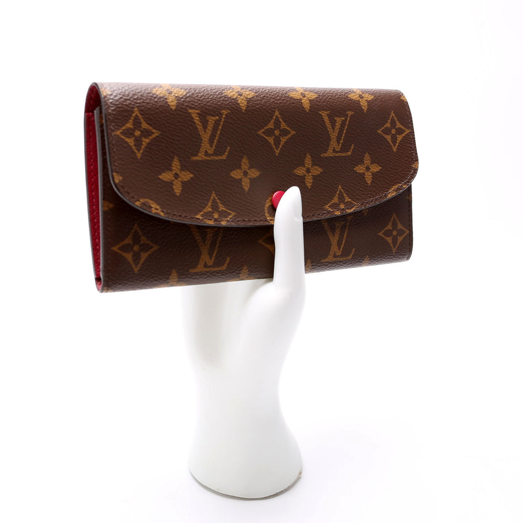 Emilie Wallet Monogram Newer Berry