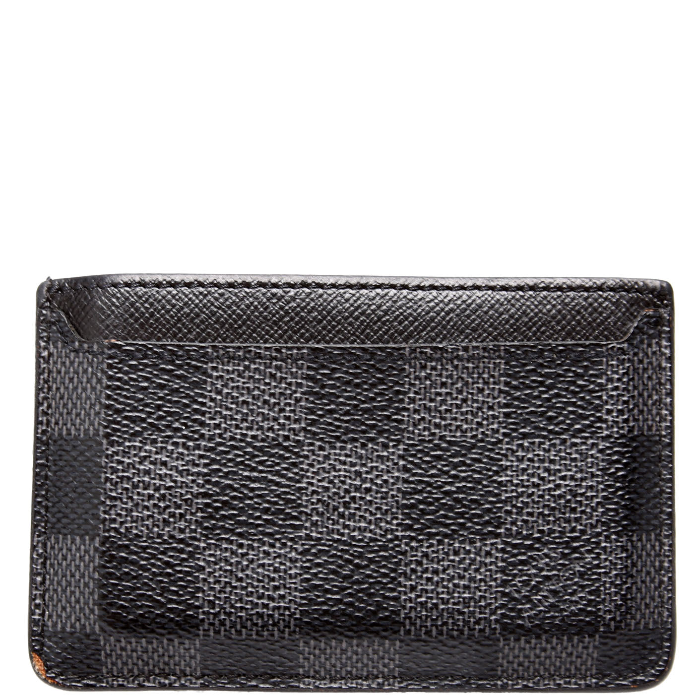 Neo Porte Cartes Card Holder Damier Graphite
