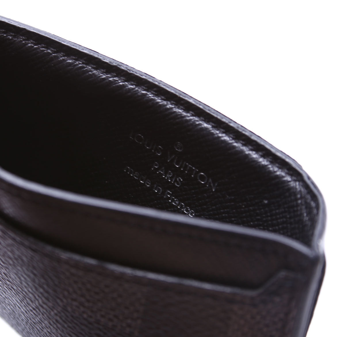 Neo Porte Cartes Card Holder Damier Graphite