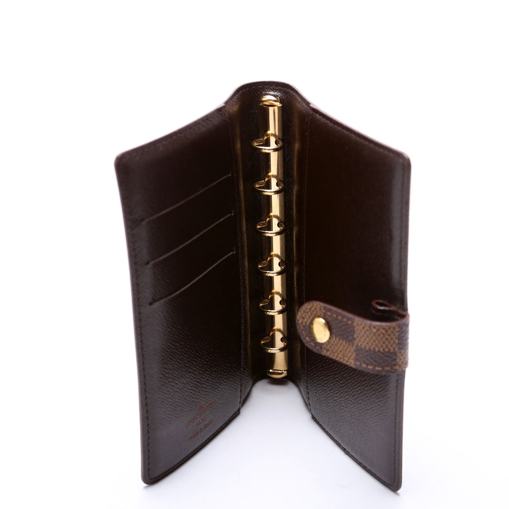 Agenda Small Ring Damier Ebene