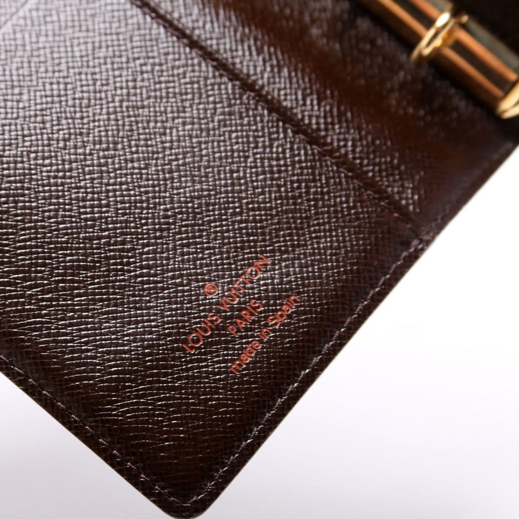 Agenda Small Ring Damier Ebene