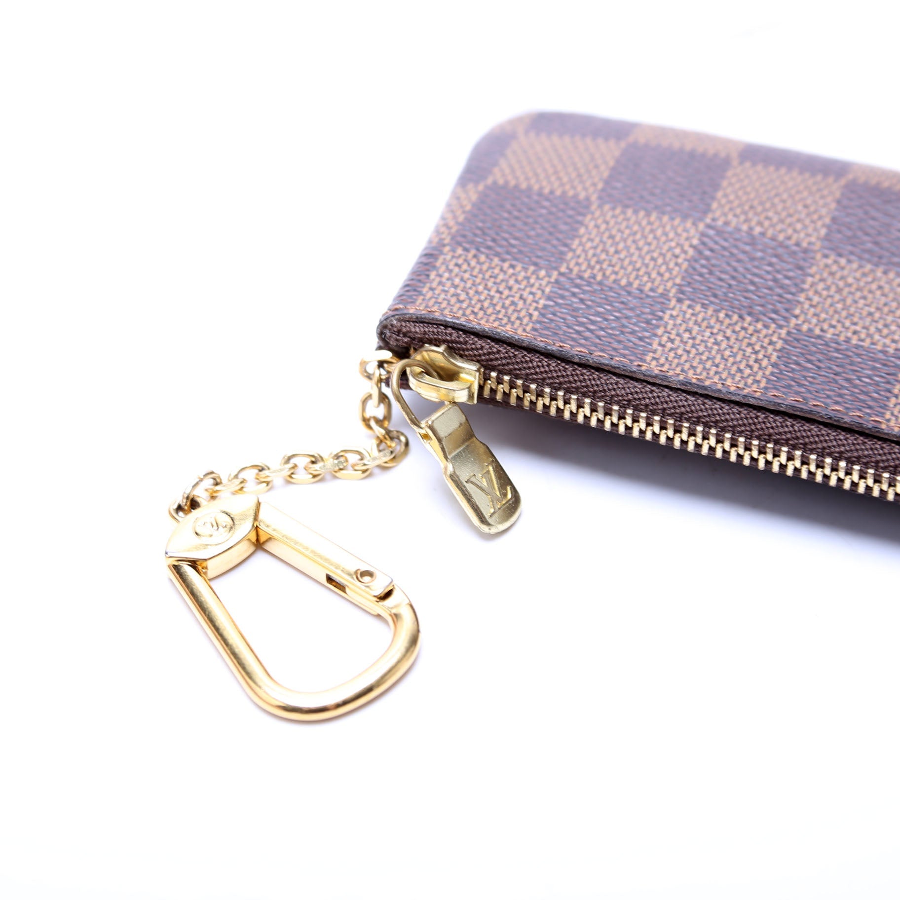 Pochette Cles Damier Ebene
