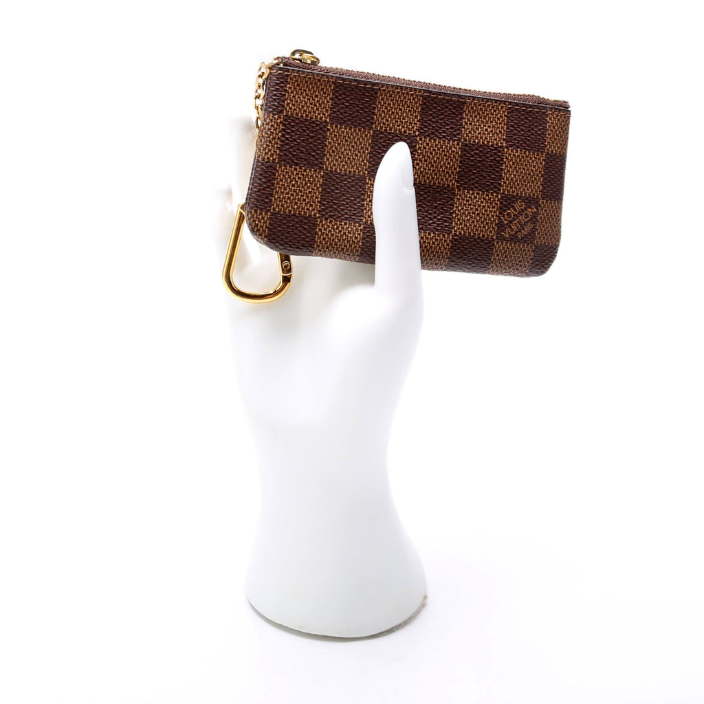 Pochette Cles Damier Ebene