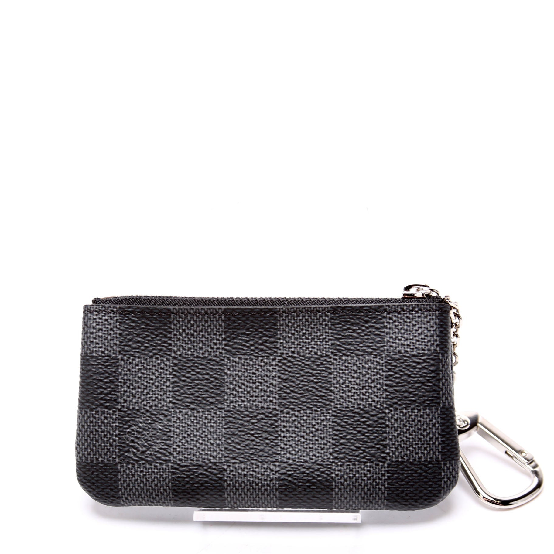 Pochette Cles Damier Graphite