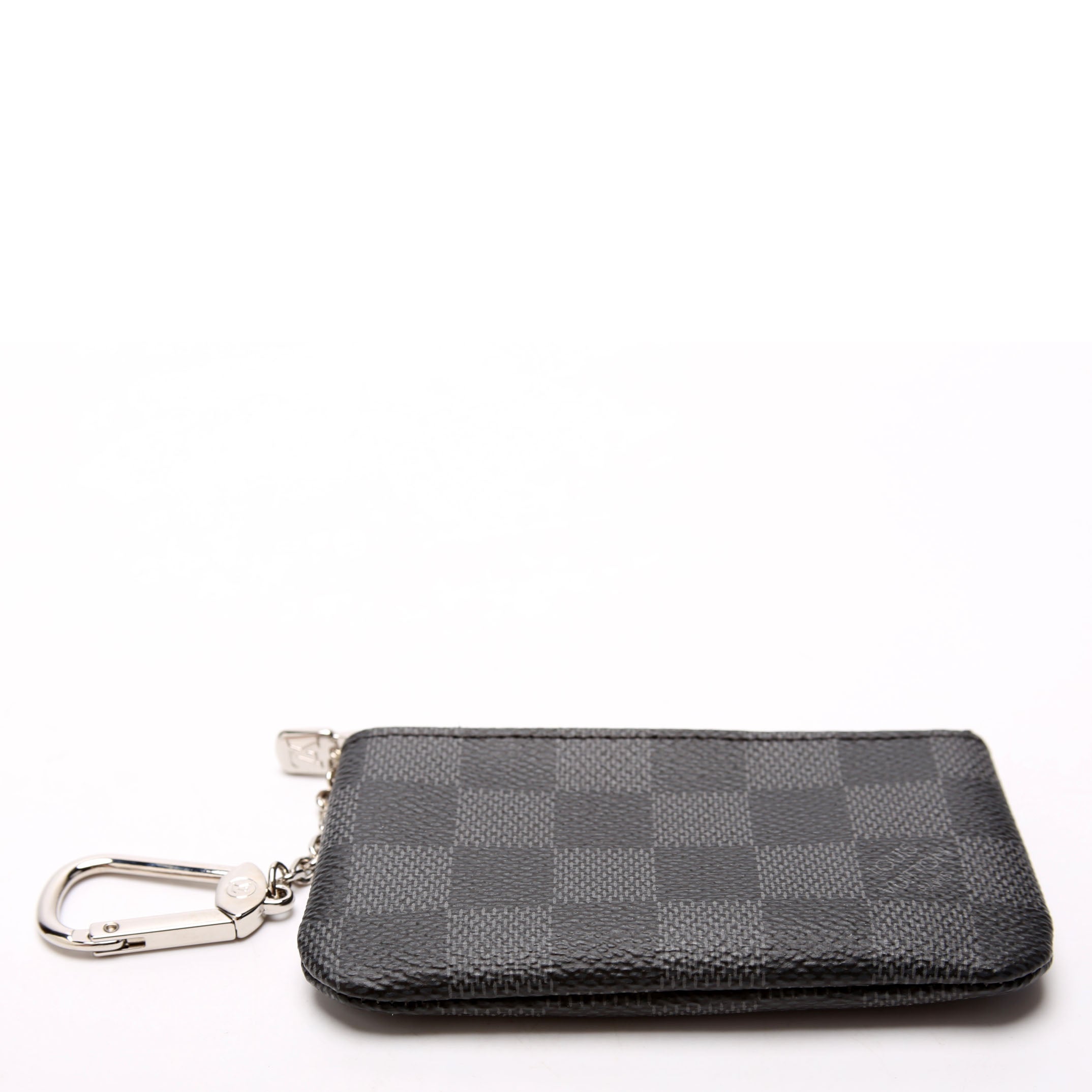 Pochette Cles Damier Graphite